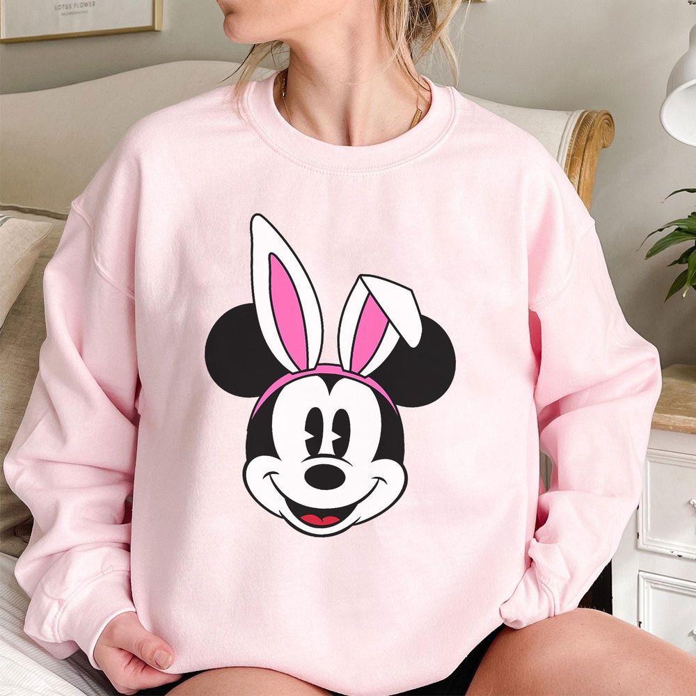 Disney Mickey Mouse Spring Easter Bunny Ears Shirt Family Matching Shirt Teachers Easter Shirt Easter Mickey Lover Shirt Hha531 Graphic Printed Merch